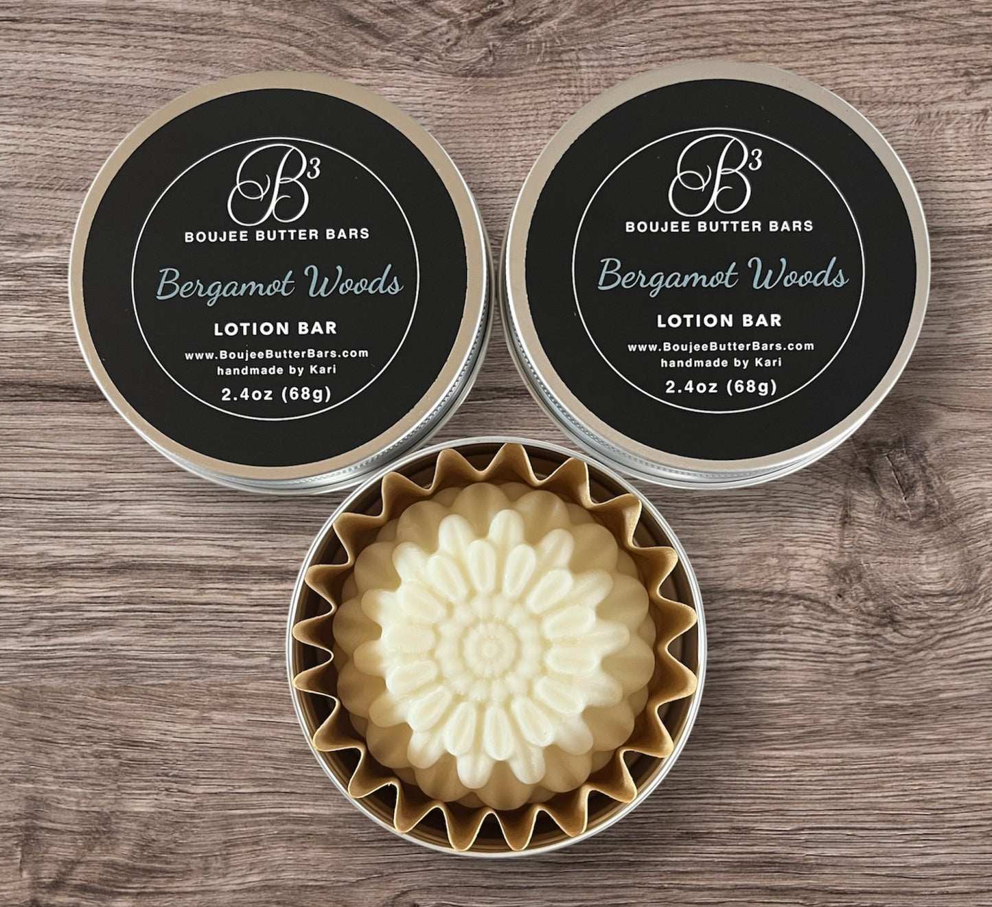 Bergamot Woods Lotion Bar