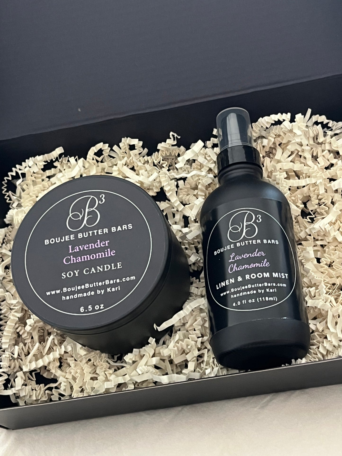 Gift Box (Soy Candle with Linen & Room Spray)