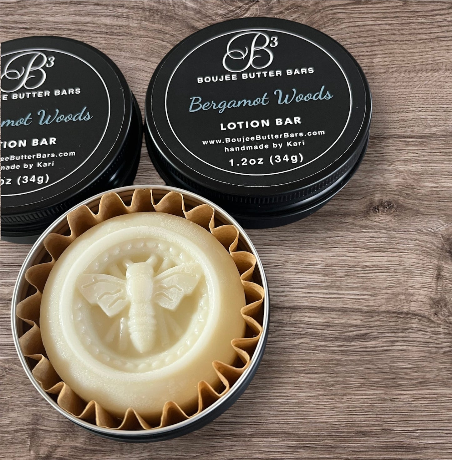 Bergamot Woods  Lotion Bar