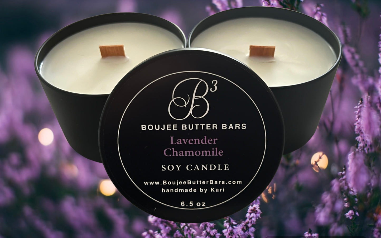 Lavender & Chamomile All-Soy Candle