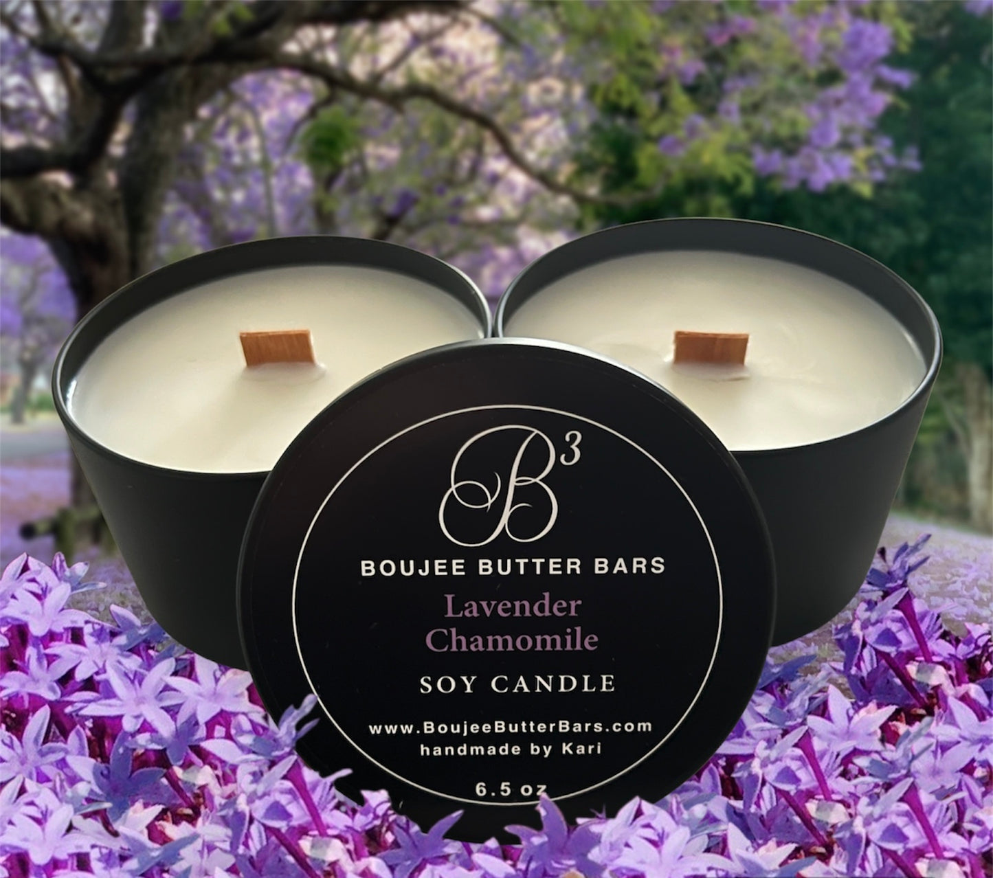 Lavender & Chamomile All-Soy Candle