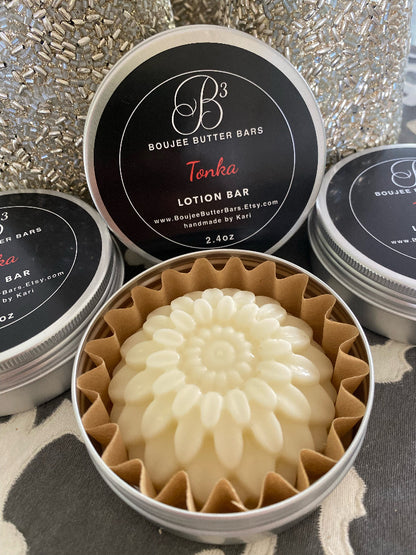 Tonka Bean Scented Lotion Bar