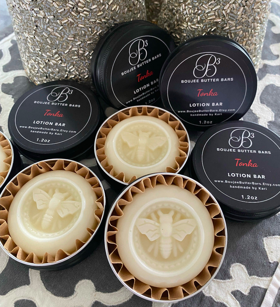 Tonka Bean Scented Lotion Bar